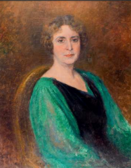 Aurel Bordenache, portret Lucia Beller